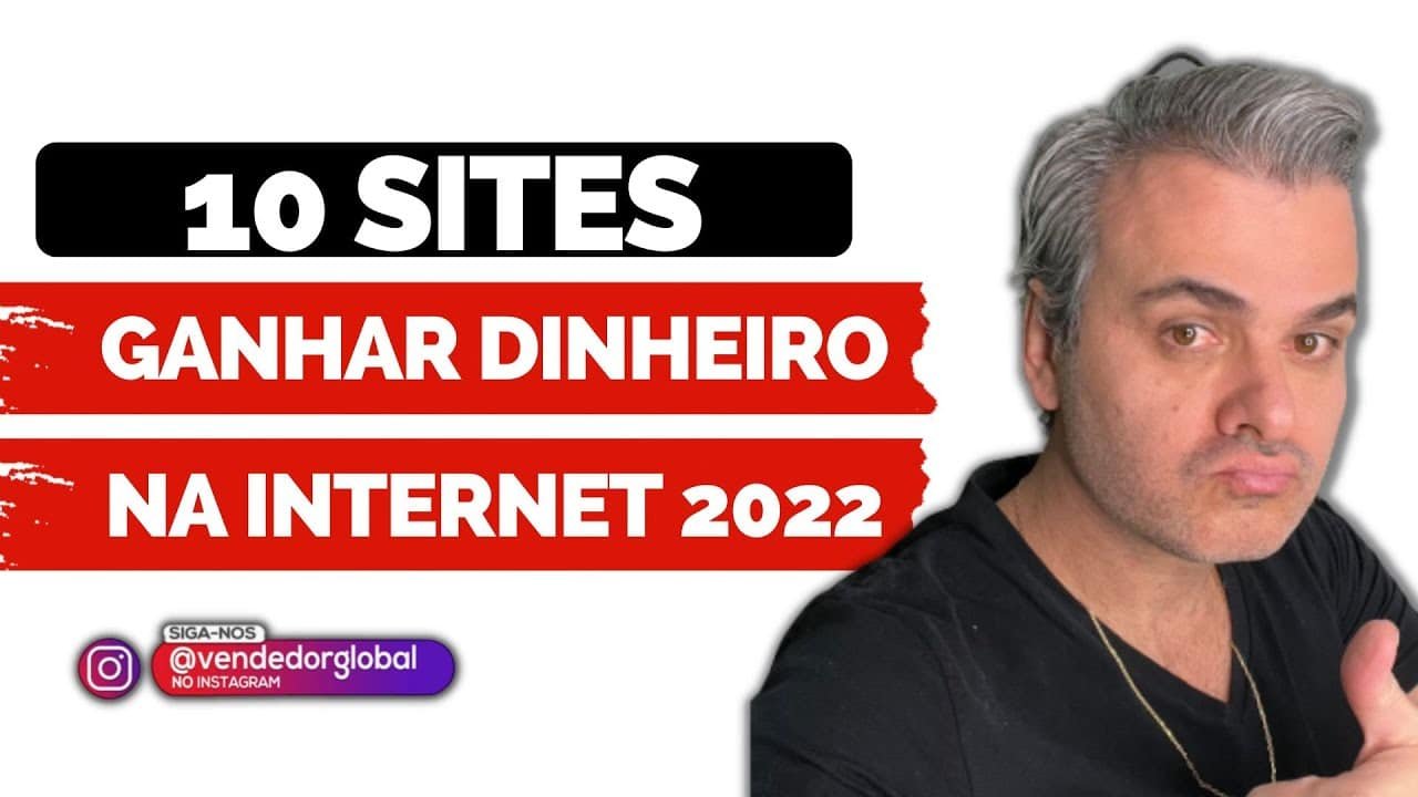 10 MELHORES SITES PARA GANHAR DINHEIRO NA INTERNET EM 2022