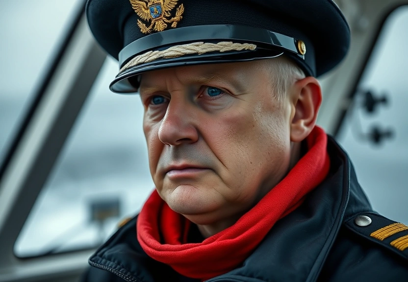 Representação visual de Russian captain of ship in North Sea crash denies manslaughter of crew member