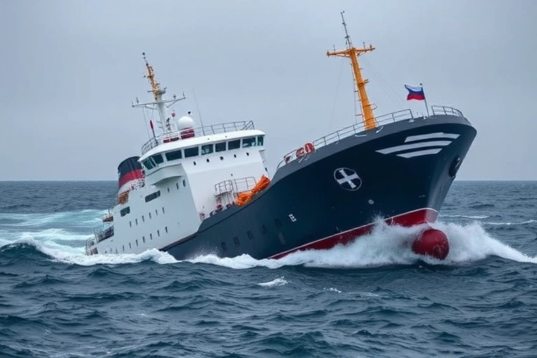 Perspectiva adicional sobre Russian captain of ship in North Sea crash denies manslaughter of crew member