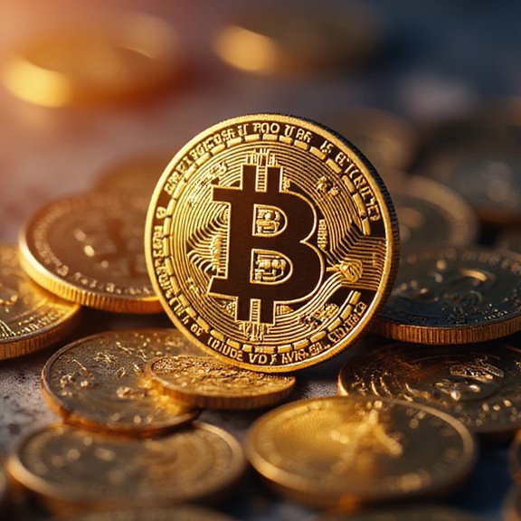 Representação visual sobre bitcoin 110K