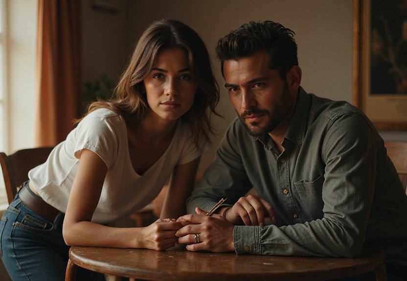 Representação visual de separacao virginia e ze felipe