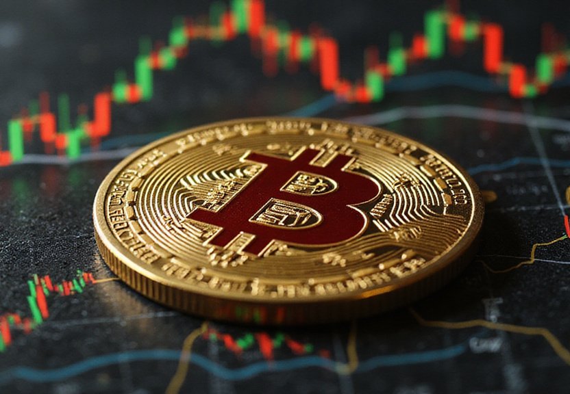 Representação visual: bitcoin