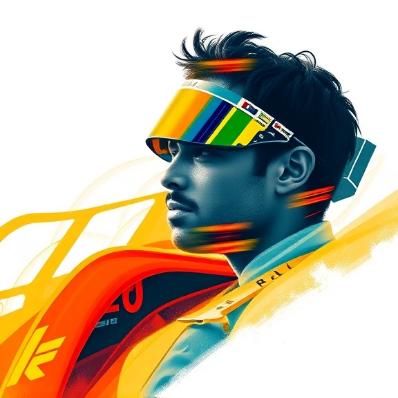 Conceitos visuais relacionados a The Legacy of Ayrton Senna: How the 2025 Formula E Championship Honors His Impact on Motorsports