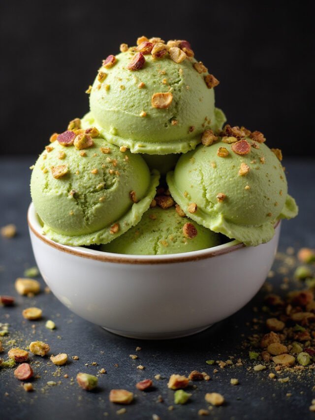 Delicious Goiaba Pistachio Ice Cream Recipe