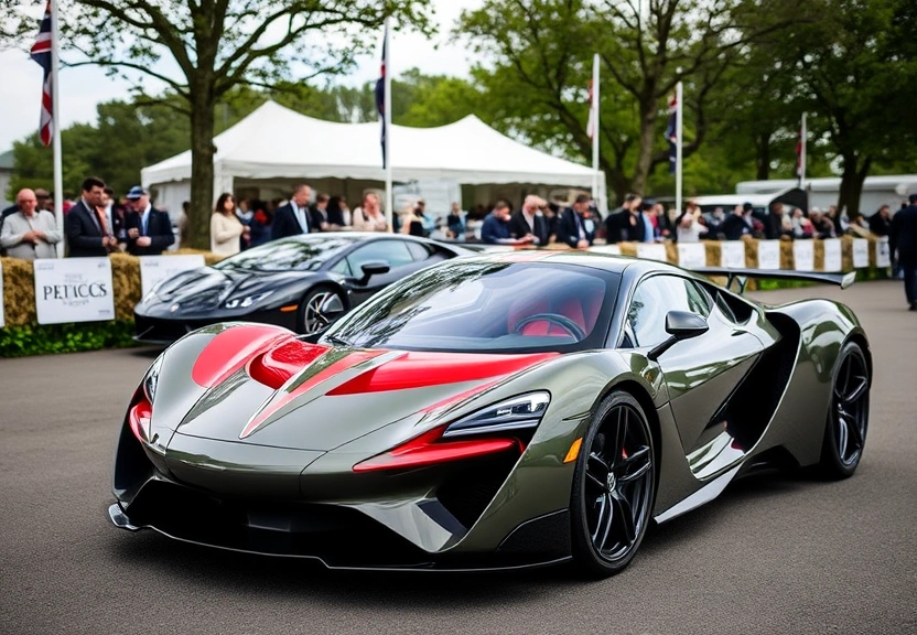 Representação visual de Praga Bohema Hypercar: Entrega a su Primer Cliente en EE. UU. en Goodwood