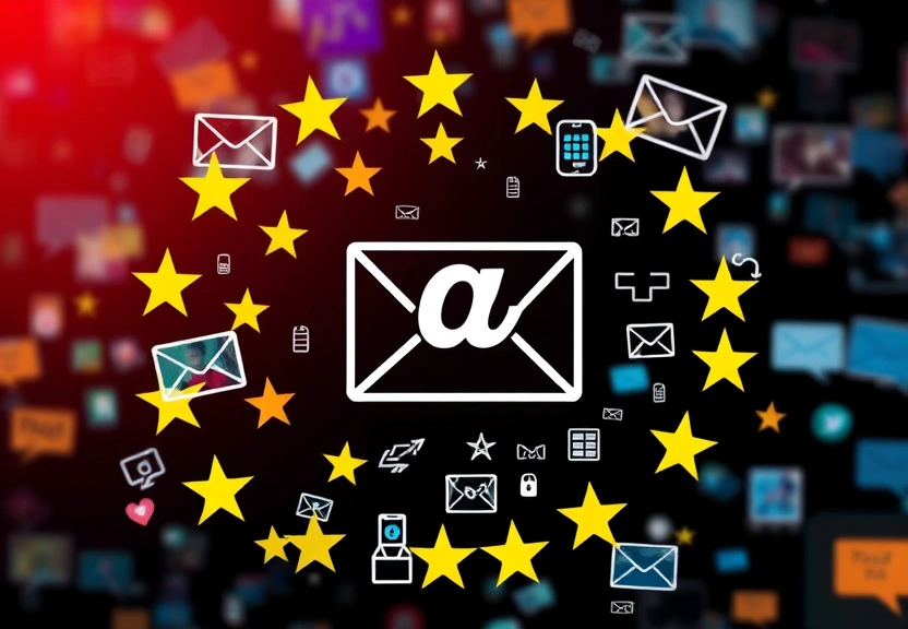 Representação visual: Conformidade de e-mail e SMS nos EUA: CAN-SPAM, TCPA e boas práticas