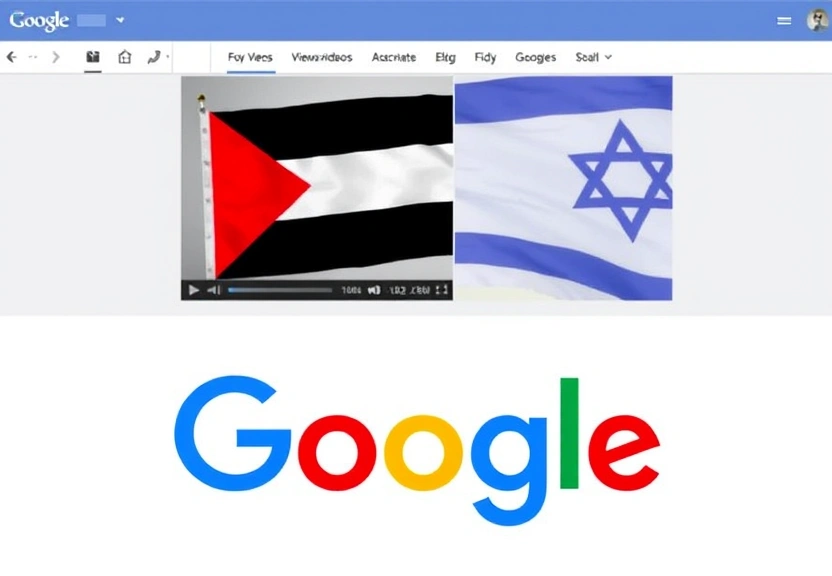 Representação visual de Google rechazó denuncias contra videos de Israel en Gaza, dice periódico.
