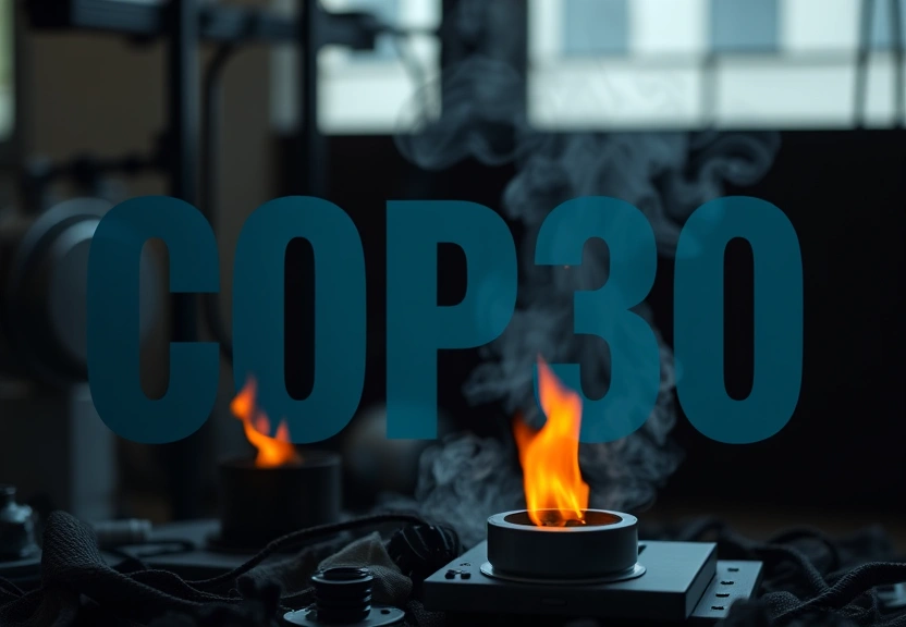 Representação visual de COP30 termina sin acuerdo sobre el fin de los combustibles fósiles