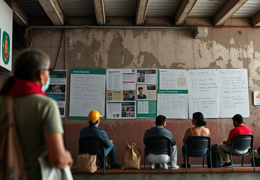 Representação visual: La implementación de la nueva reforma laboral y sus efectos en los beneficios sociales en México