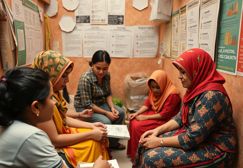 Representação visual: El papel de la inteligencia artificial en la optimización de los beneficios sociales en México