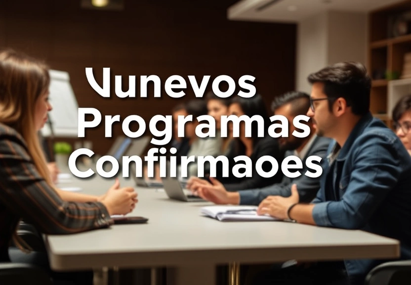 Representação visual: Nuevos Programas Sociales Confirmados
