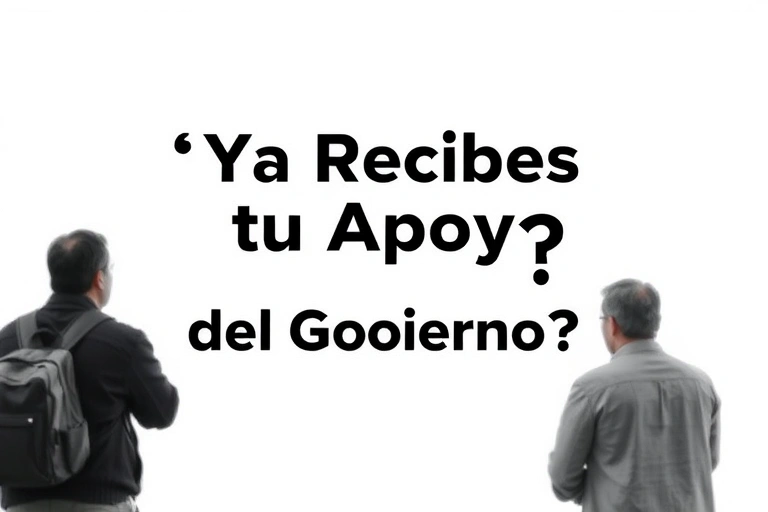 Conceitos visuais relacionados a ¿Ya Recibes tu Apoyo del Gobierno?