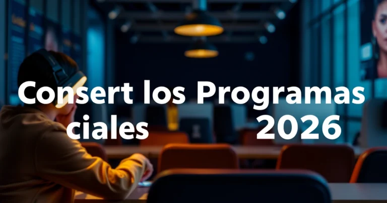 Consulta los Programas Sociales 2026