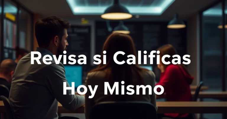 Revisa si Calificas Hoy Mismo: Tu guía práctica para empezar